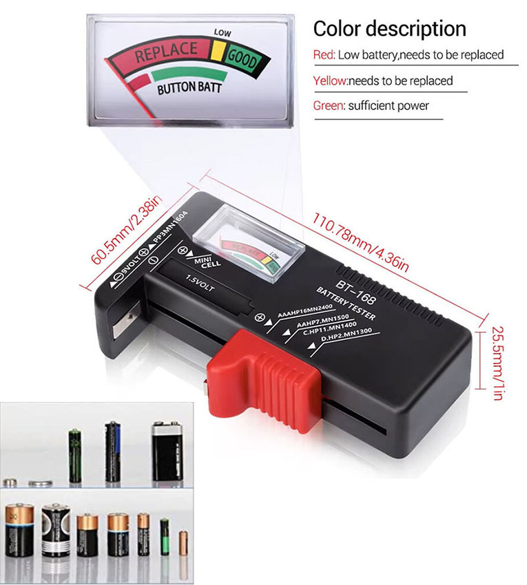 BT168 Pil Test Cihazı